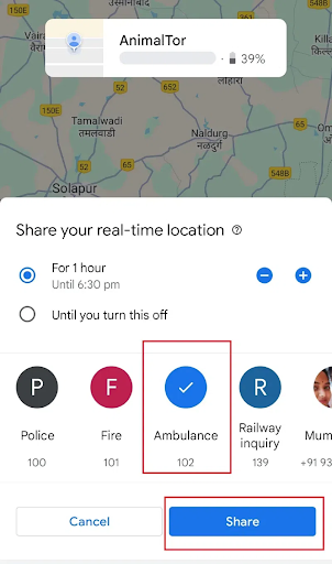 How to Share Live Location in Google Maps?, Zeo Route Planner