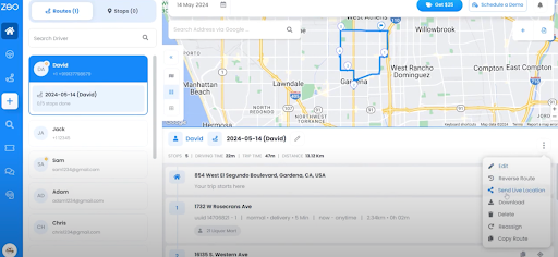 How to Share Live Location in Google Maps?, Zeo Route Planner