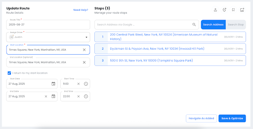 Zeo Introduces Recurring Routes Scheduling Feature, Zeo Route Planner
