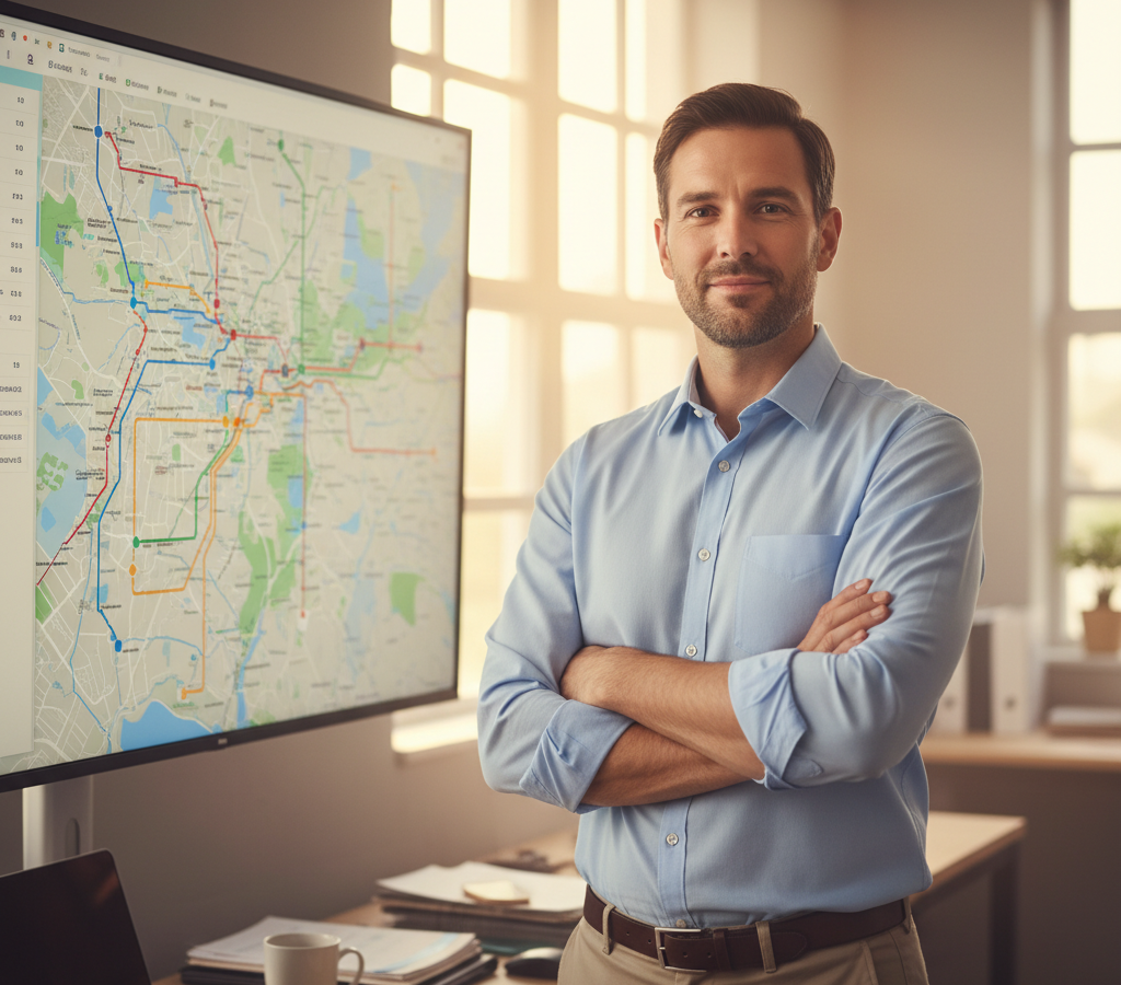 2026 01 06 Multiple Delivery Runs Optimization Auto Parts Featured, Zeo Route Planner