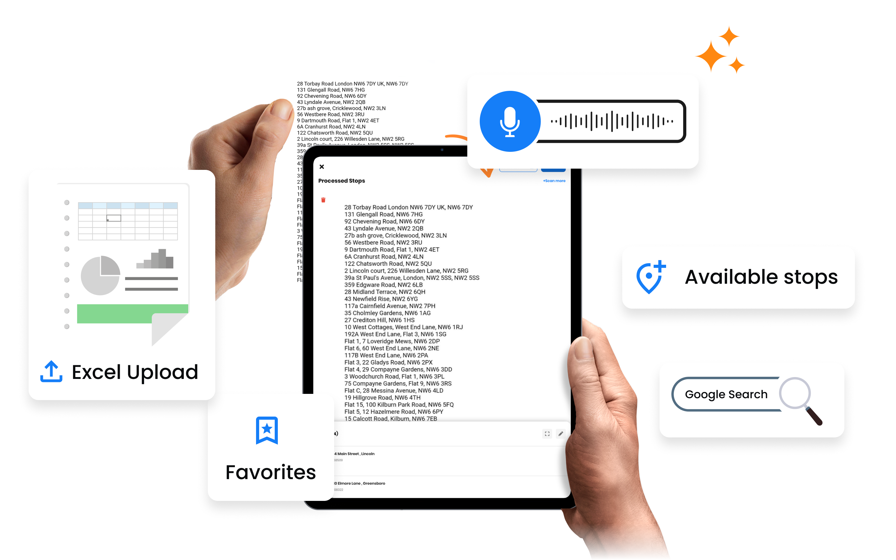 Route Creation Methods, Zeo Route Planner