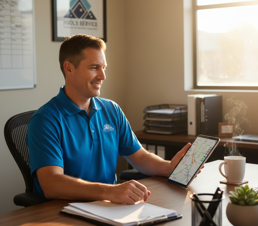 2026 01 23 How To Manage Multiple Pool Service Routes Featured, Zeo Route Planner