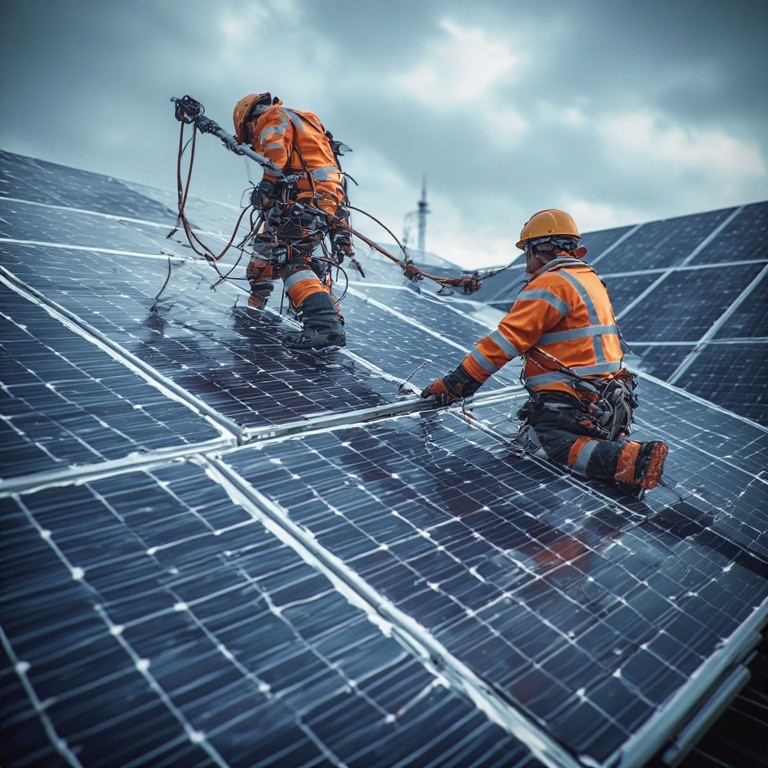 Solar Panel Installation Routes