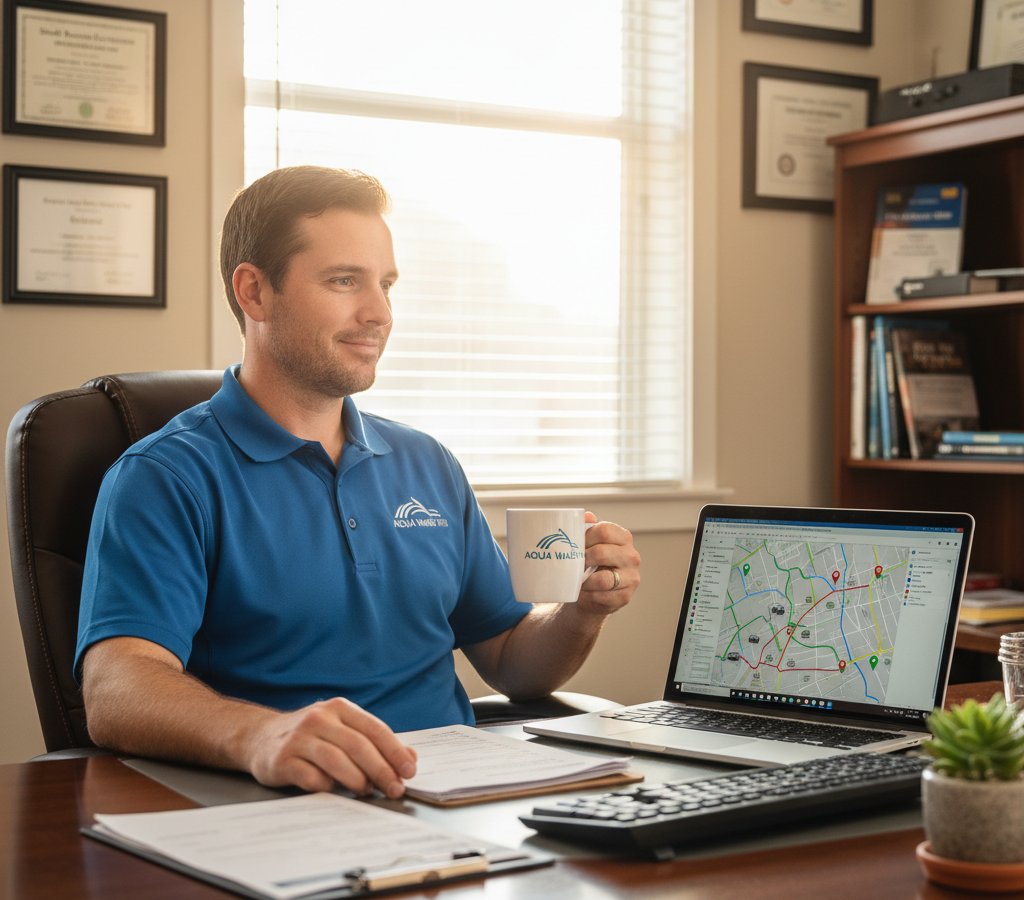 2026 02 02 How To Optimize Pressure Washing Routes Featured, Zeo Route Planner