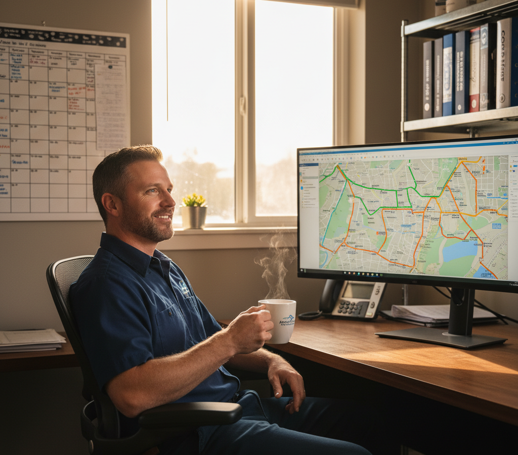 2026 03 13 Septic Truck Routing Software Featured, Zeo Route Planner