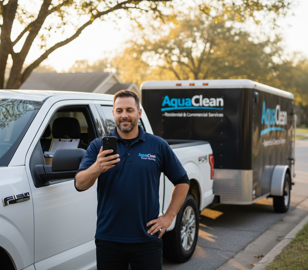 2026 03 13 How To Optimize Pressure Washing Routes Featured, Zeo Route Planner