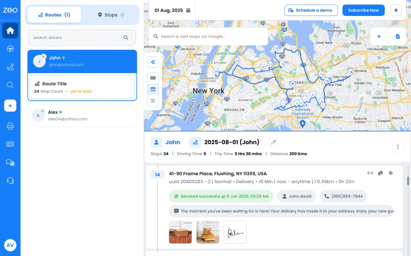 Como garantir uma entrega eficiente: um guia para proprietários de frotas, Zeo Route Planner