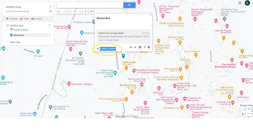 Como desenhar um raio no Google Maps com My Maps & Circle Plot?, Zeo Route Planner