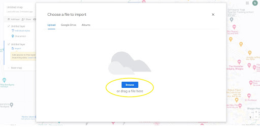 Como desenhar um raio no Google Maps com My Maps & Circle Plot?, Zeo Route Planner