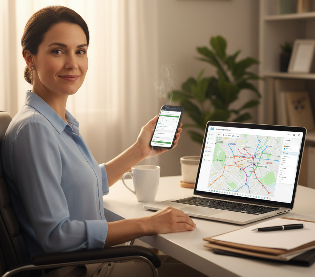2026 04 14 How To Coordinate Mobile Notary Routes Featured, Zeo Route Planner
